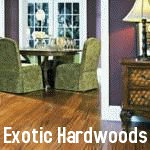 Unfinished Exotic Hardwood Floors